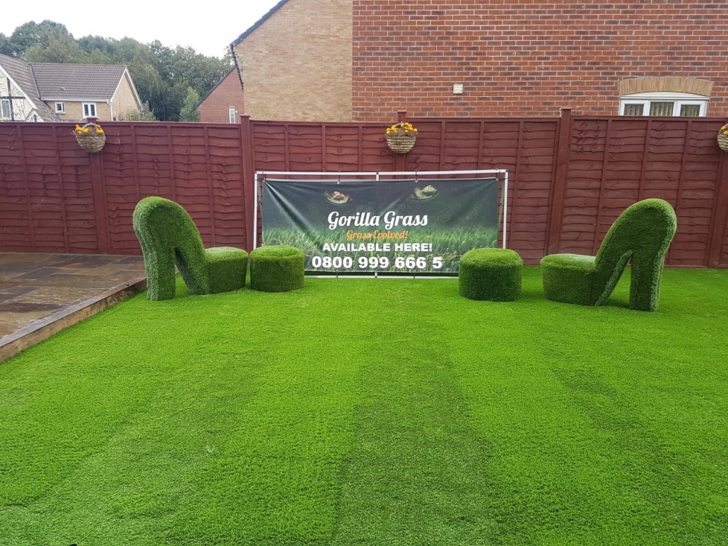 artificial grass furniture