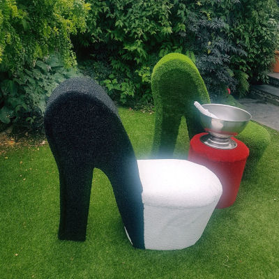 artificial grass furniture